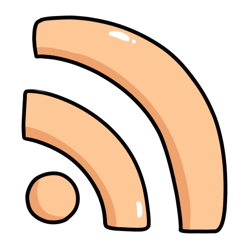 Internet, rss, social media, website, web content, summary icon